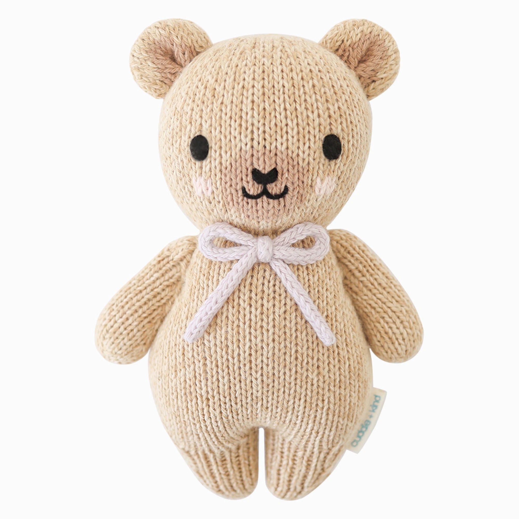Baby Honey Bear (Lavender Bow)