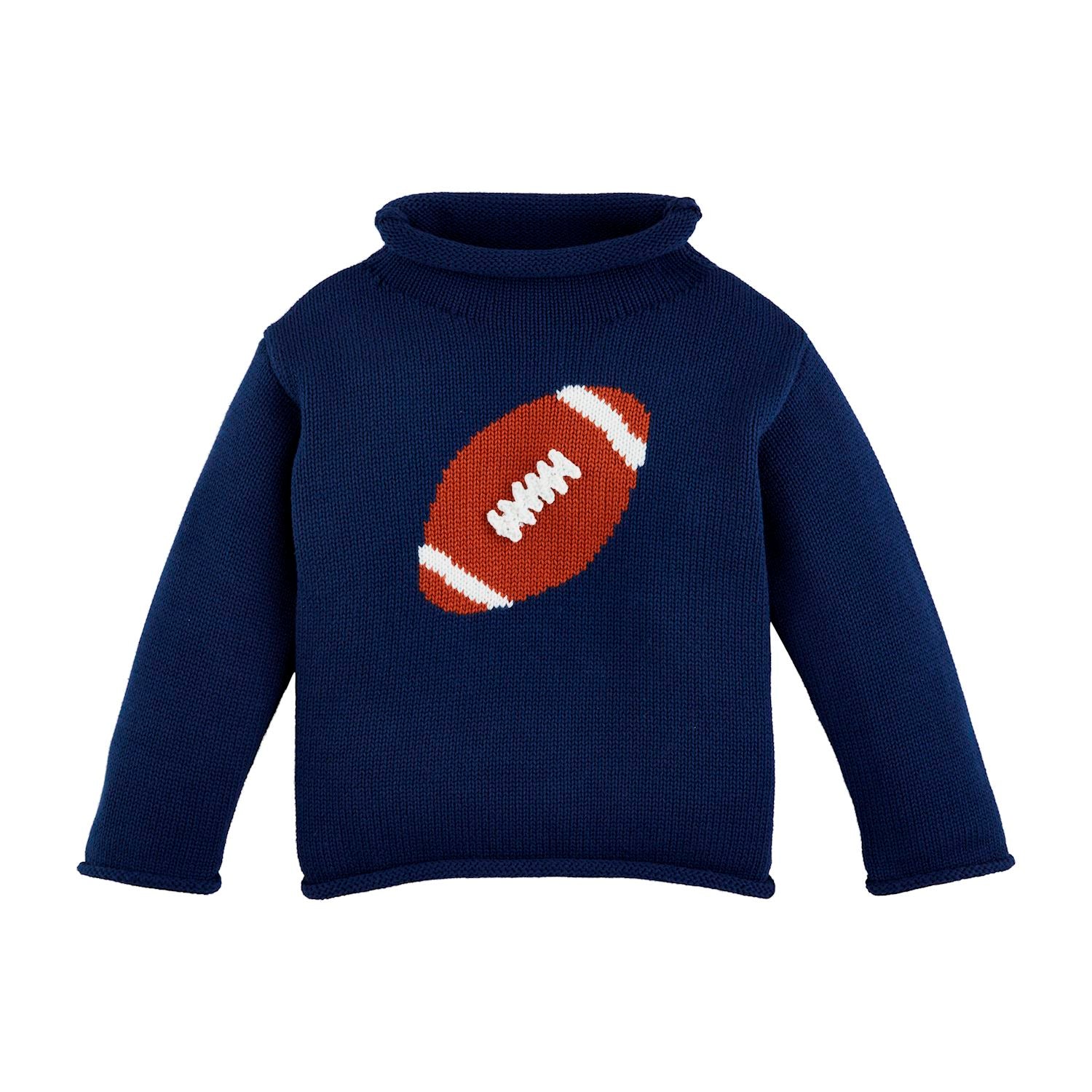 Rollneck Sweater - Football