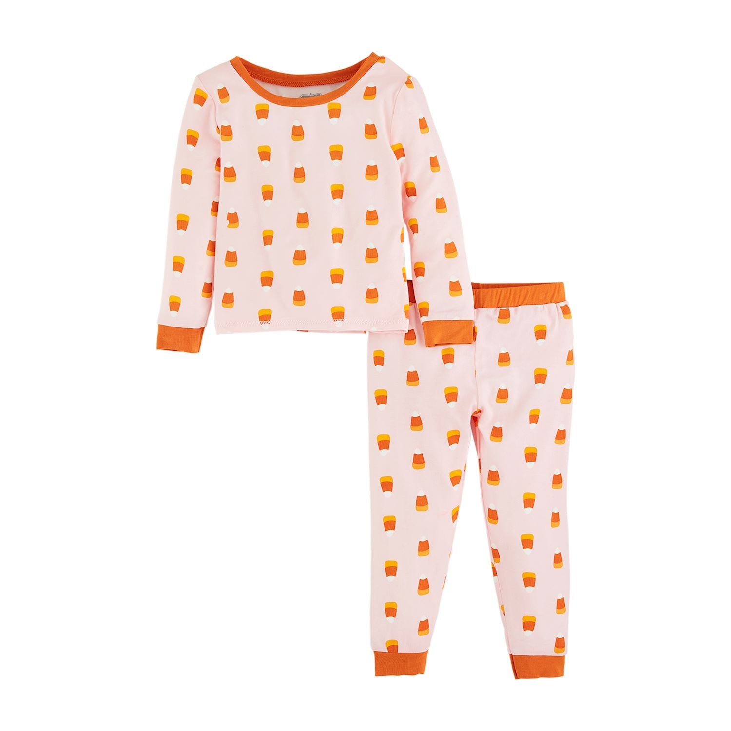 Loungewear Set - Pink Candy Corn Glow