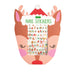 Nail stickers Christmas designs on a white background