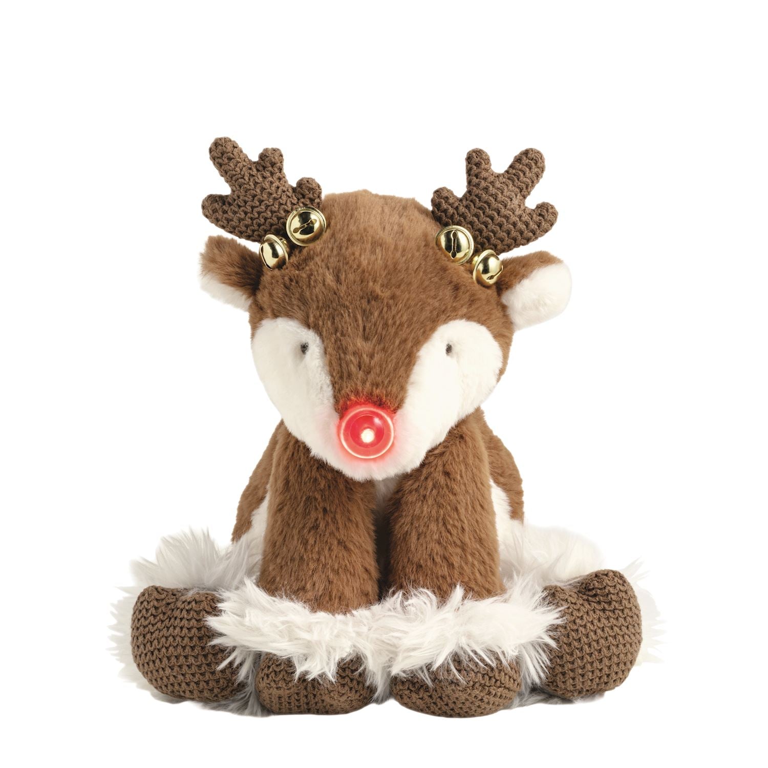 Plush light up reindeer