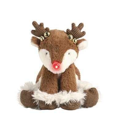 Plush light up reindeer