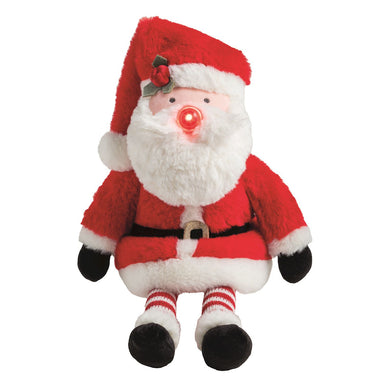 Plush light up Santa