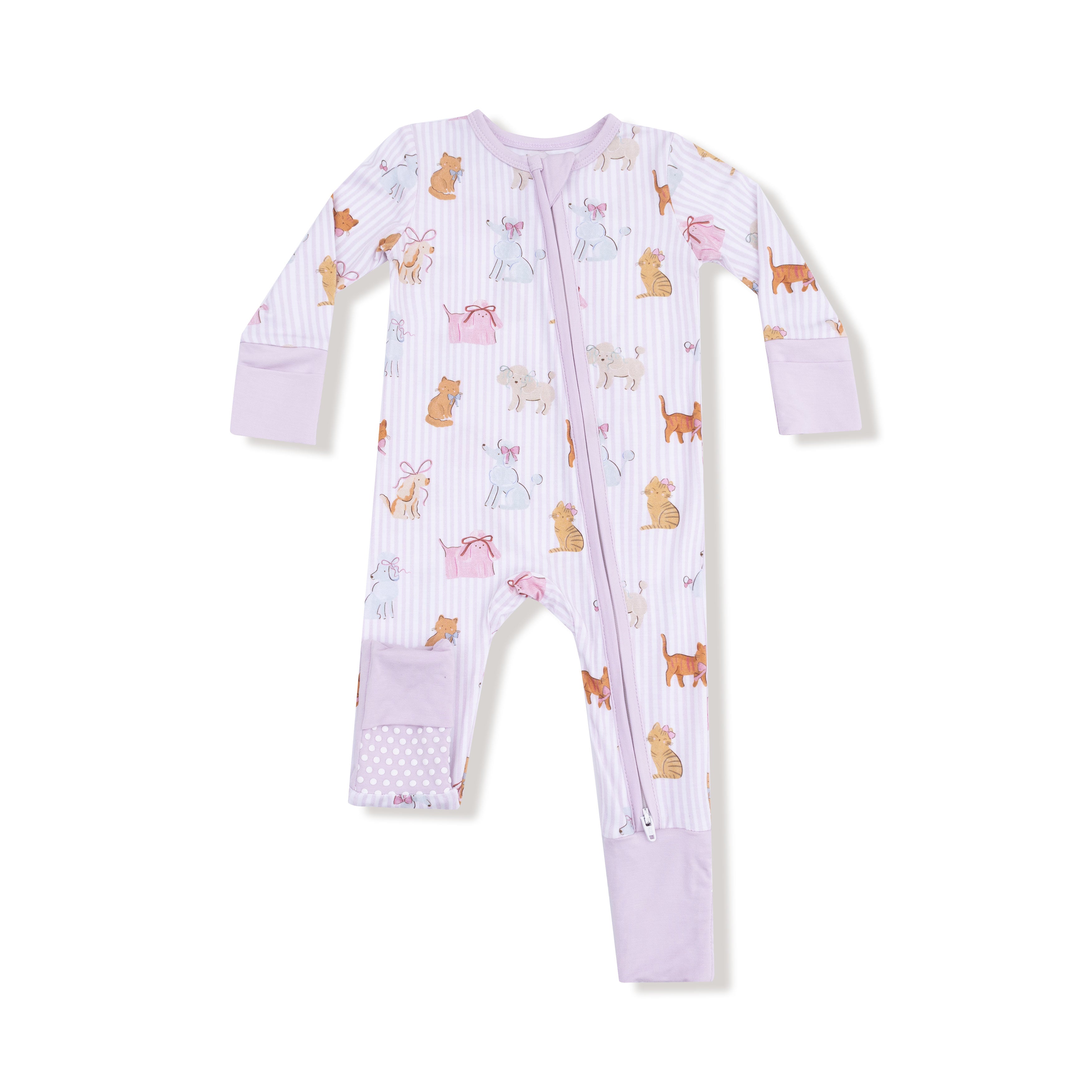 Zippered Romper - Fancy Pets