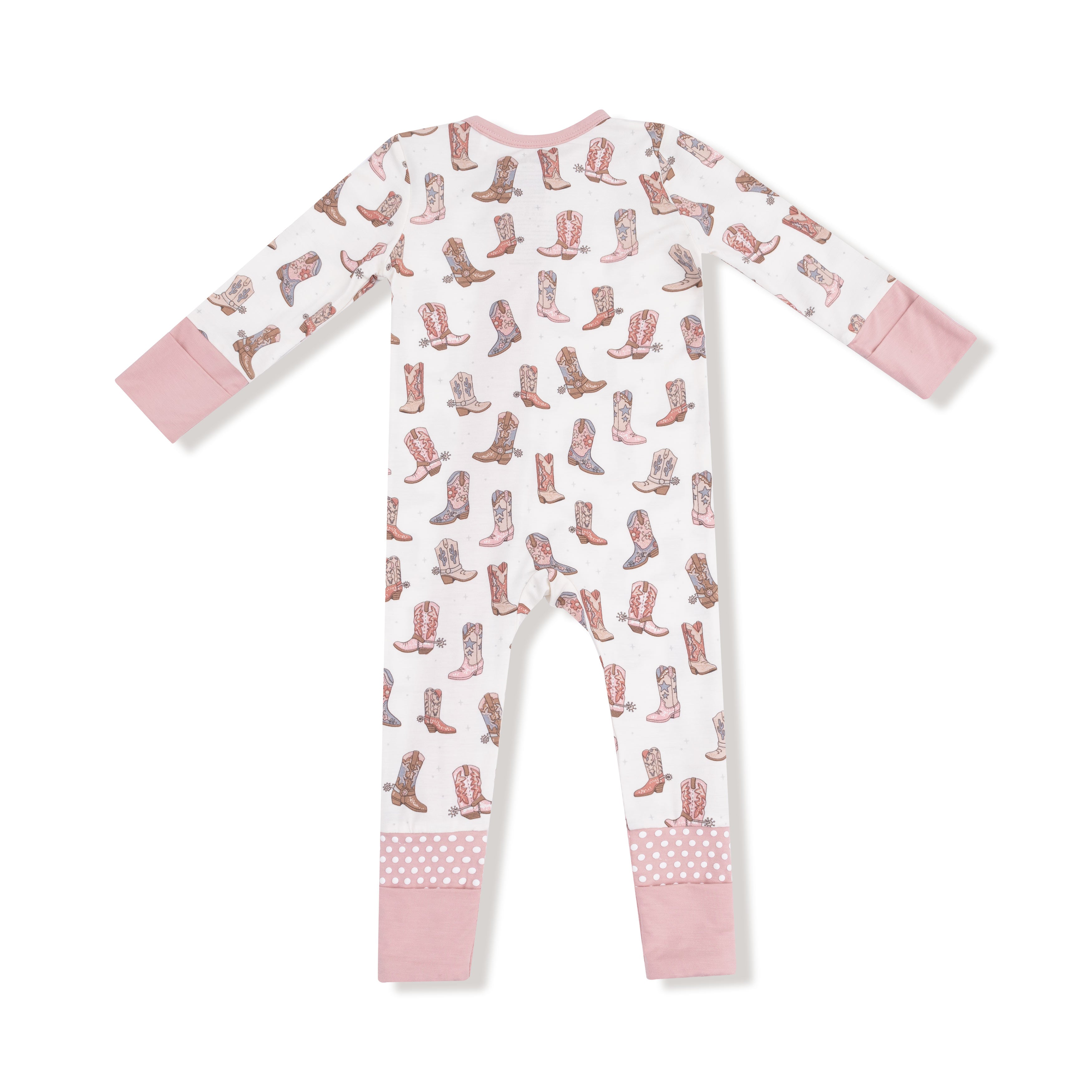 Zippered Romper - Future Cowgirl