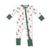 Baby pajamas with a winter sports dogs themed pattern.