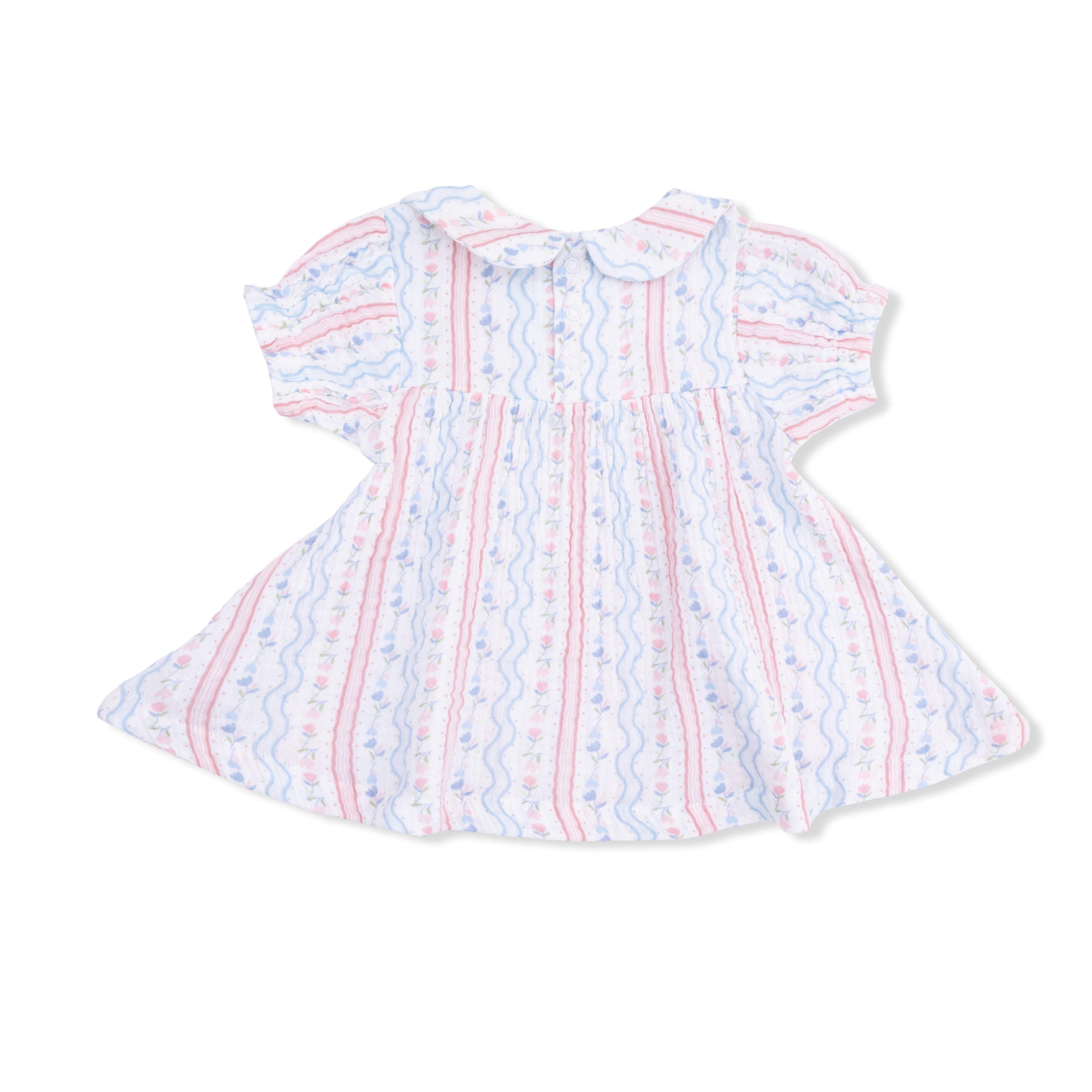 Smocked Dress - Tulip Stripe