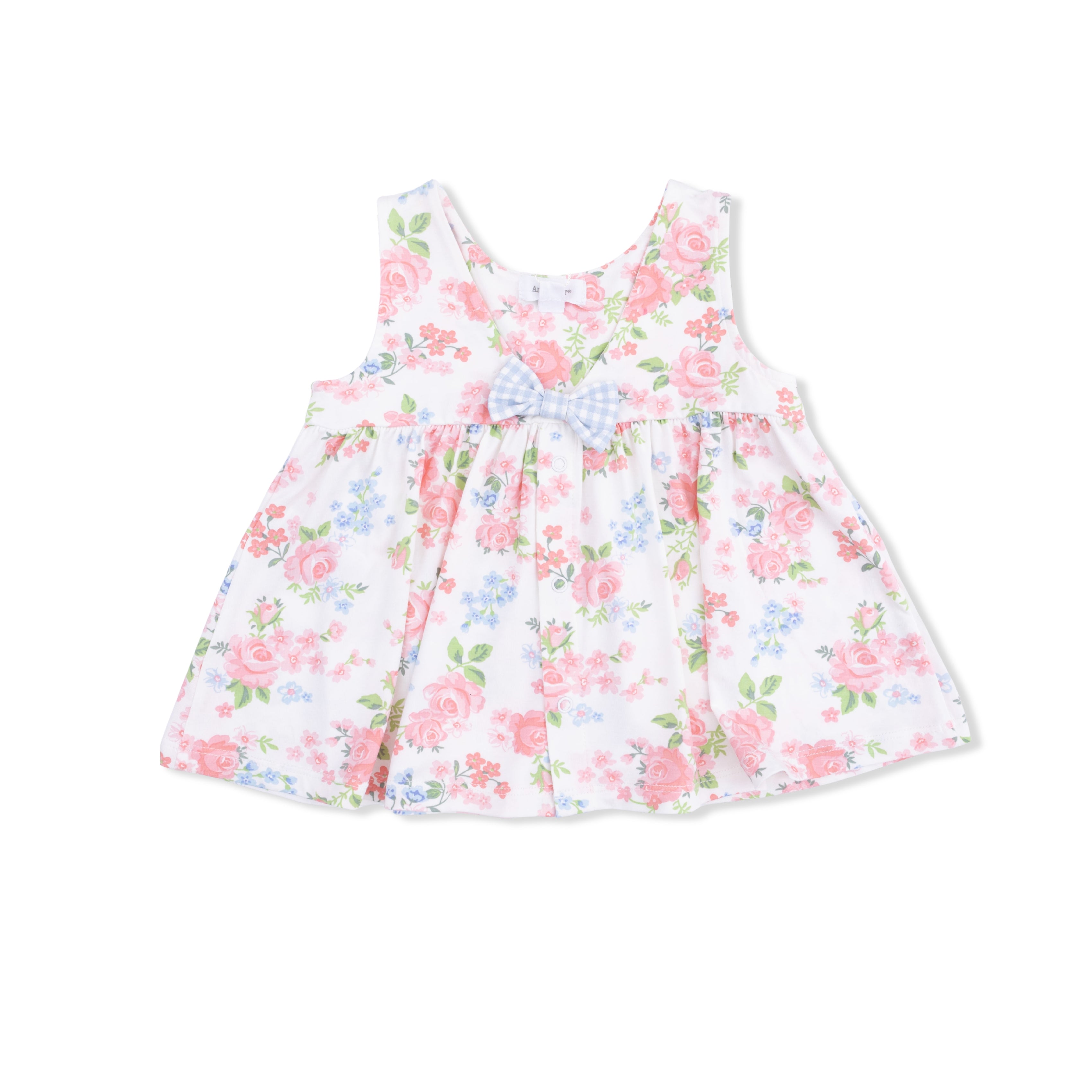 Bow Dress/Bloomer - Cute Little Roses