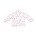 Children's jacket with a tumbler pattern on a white background