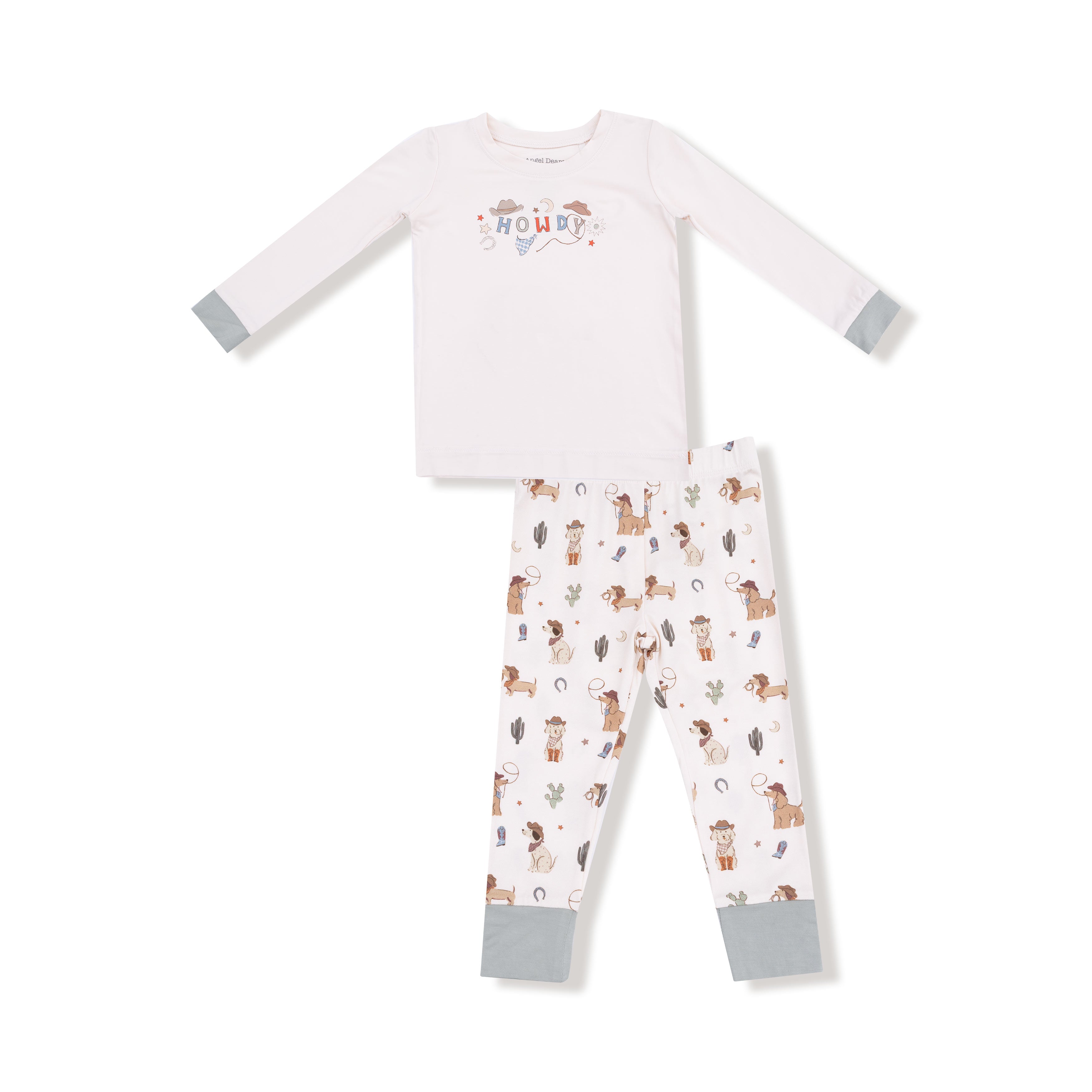 Loungewear Set - Cowboy Dogs