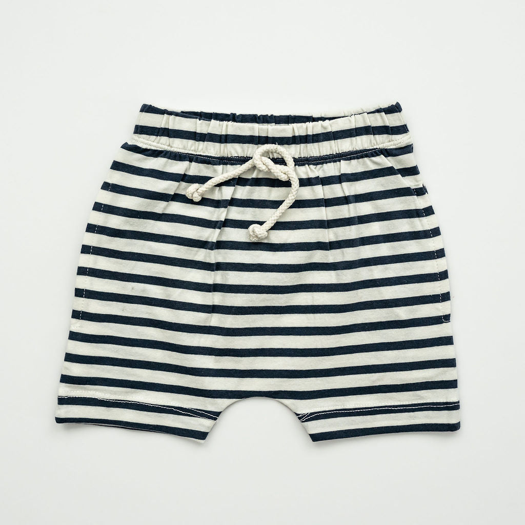 Shorts - Navy Stripe