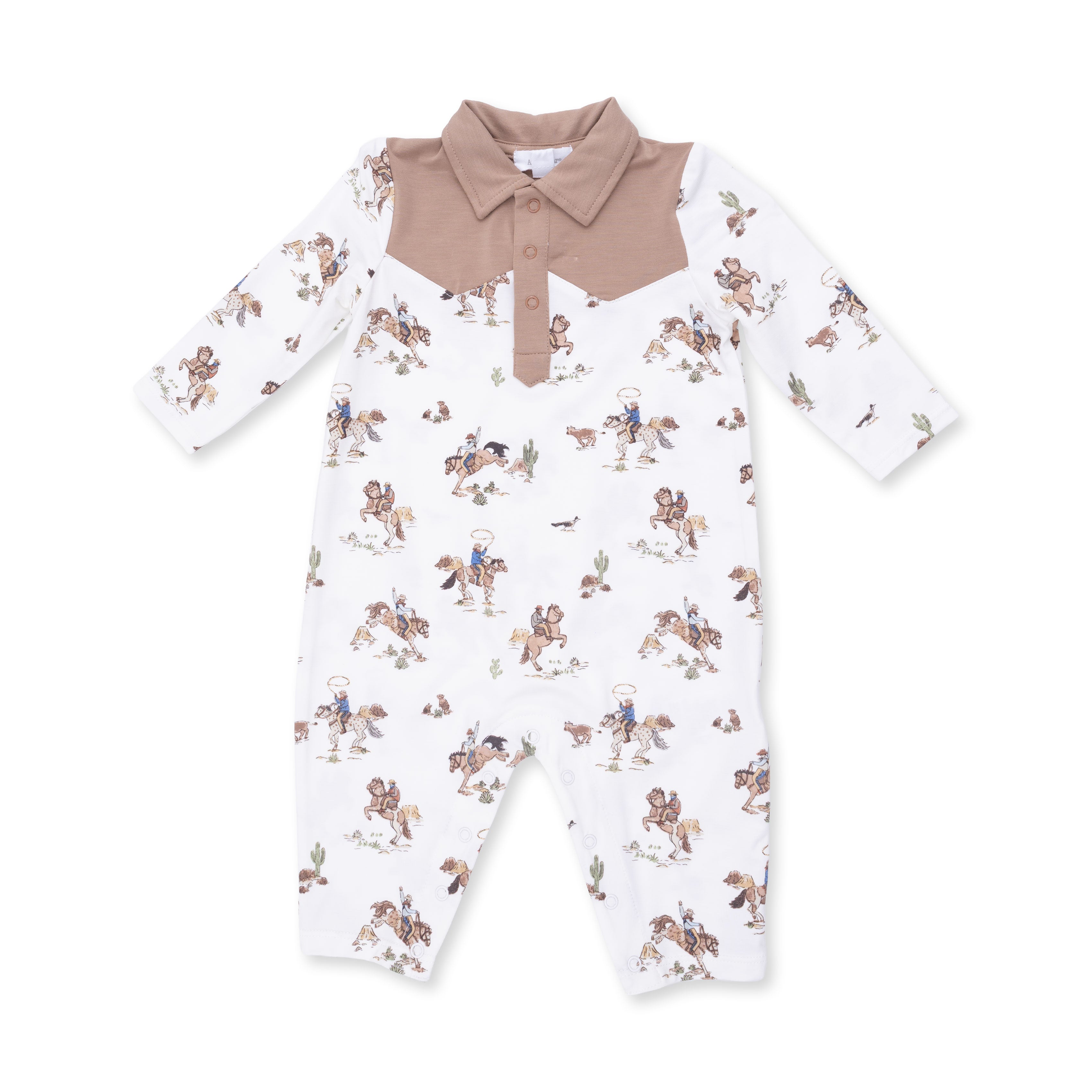 Cowboy Romper - Horse Wrangler