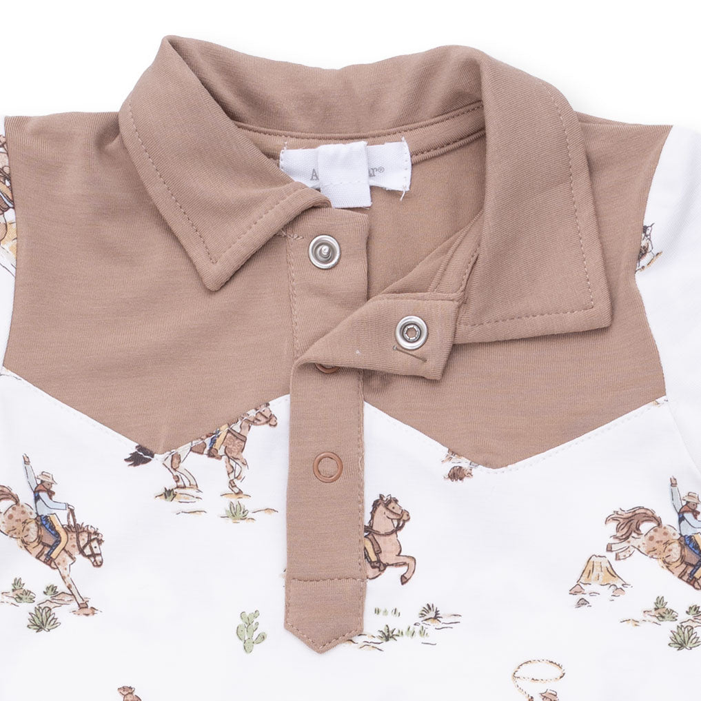 Cowboy Romper - Horse Wrangler