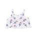 Children's tank top with popsicle pattern on a white background