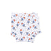 Baby short with popsicle pattern on a white background