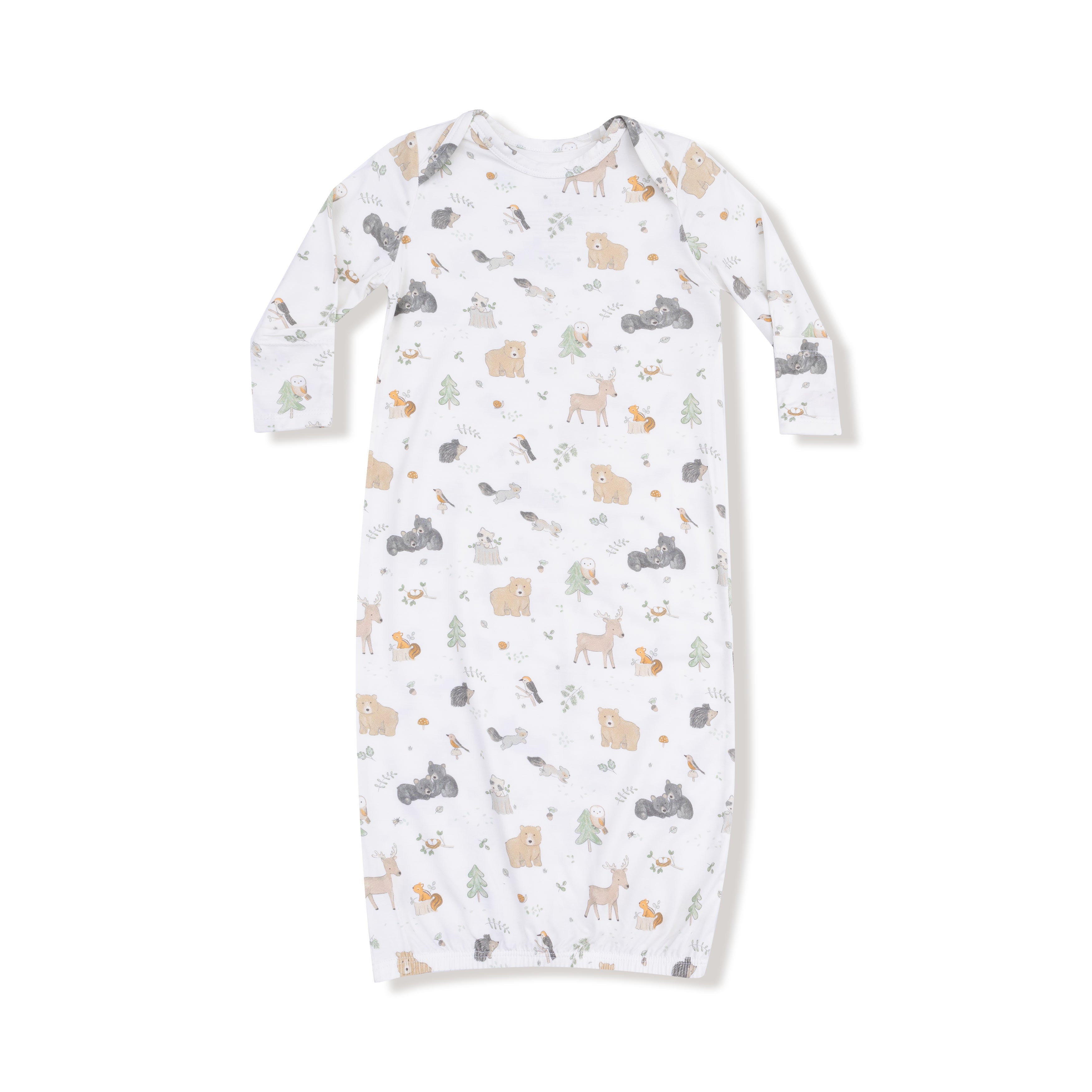 Lap Shoulder Gown - Woodland Babies