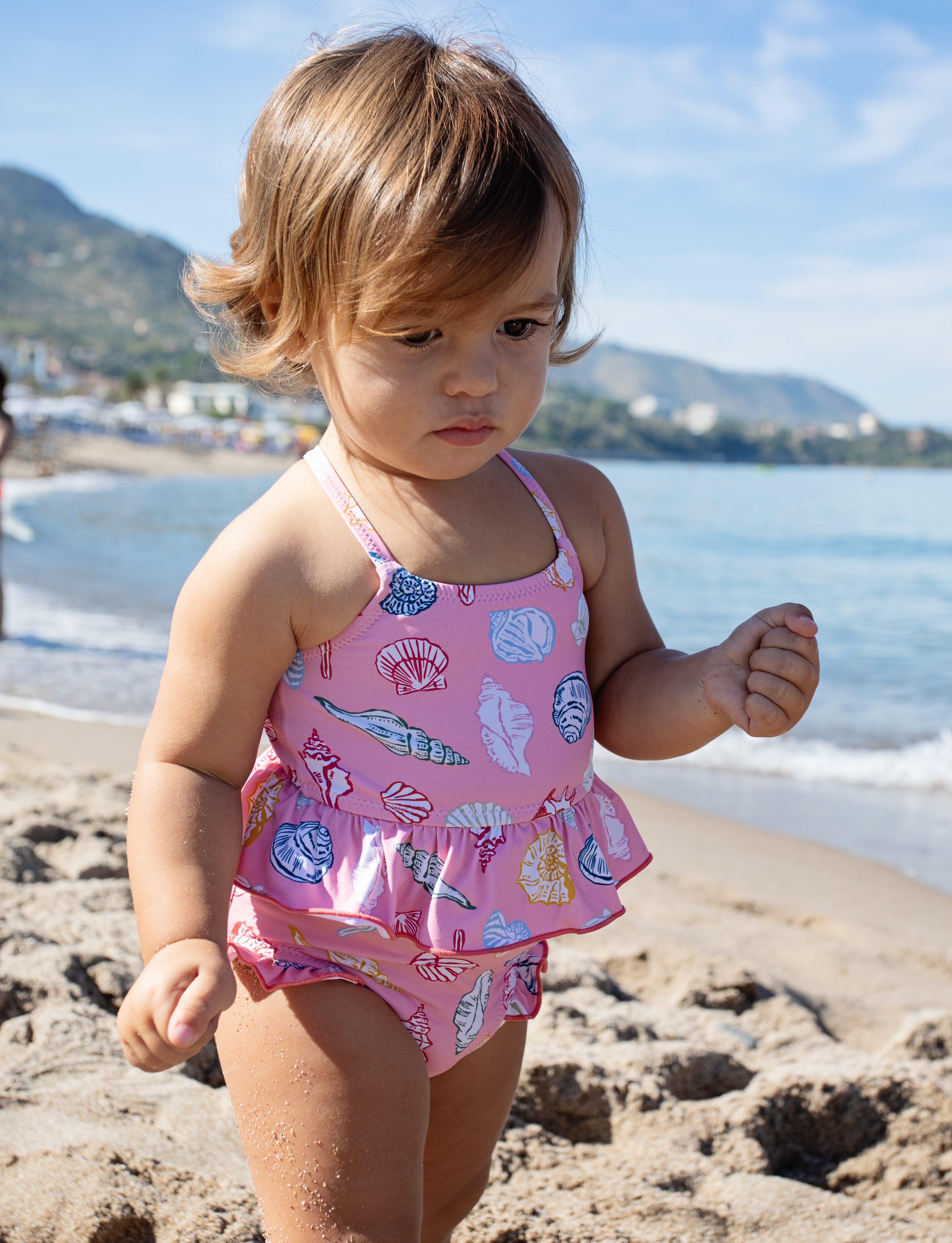 Joy Tankini - Pink Seashells