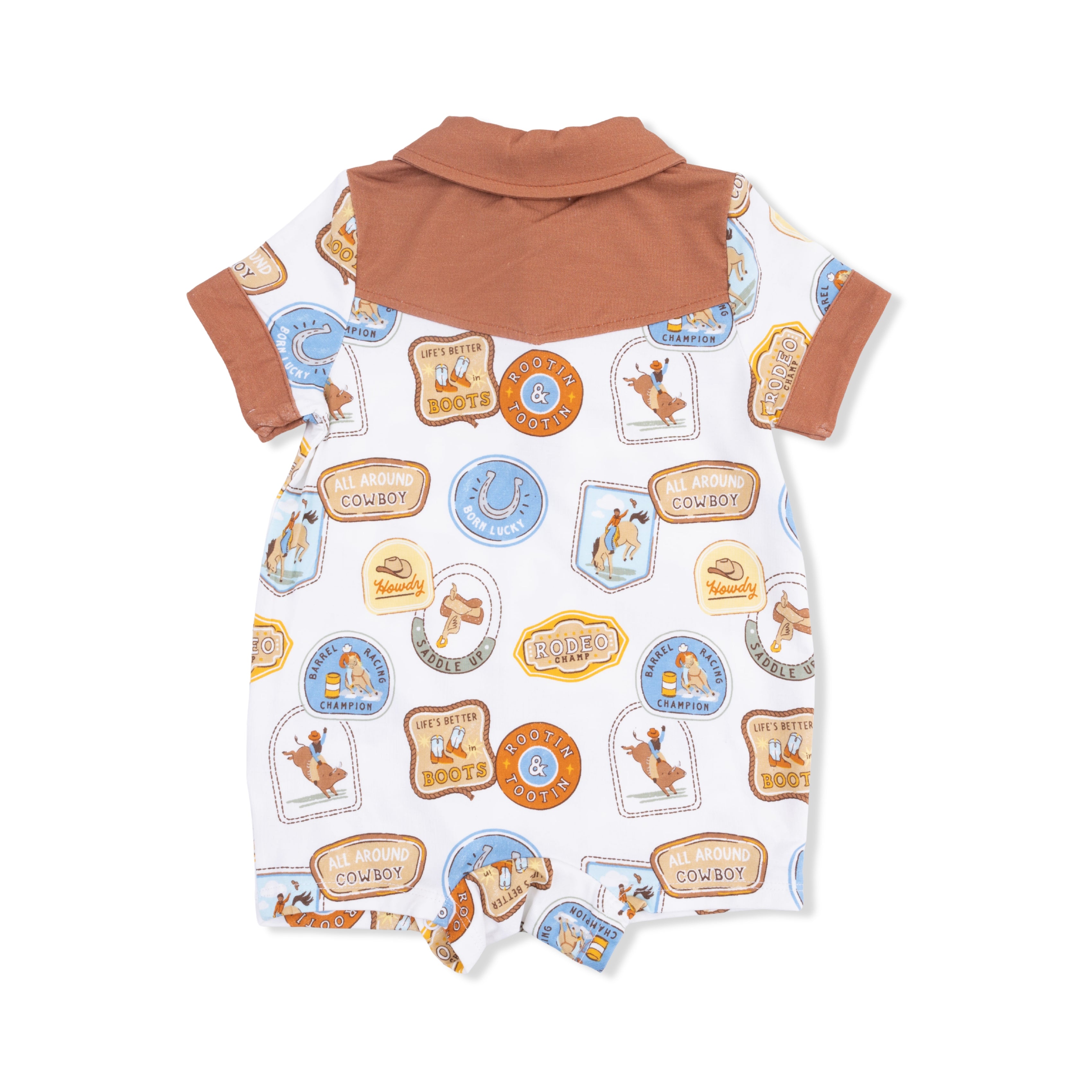 Cowboy Shortie - Rodeo Patches