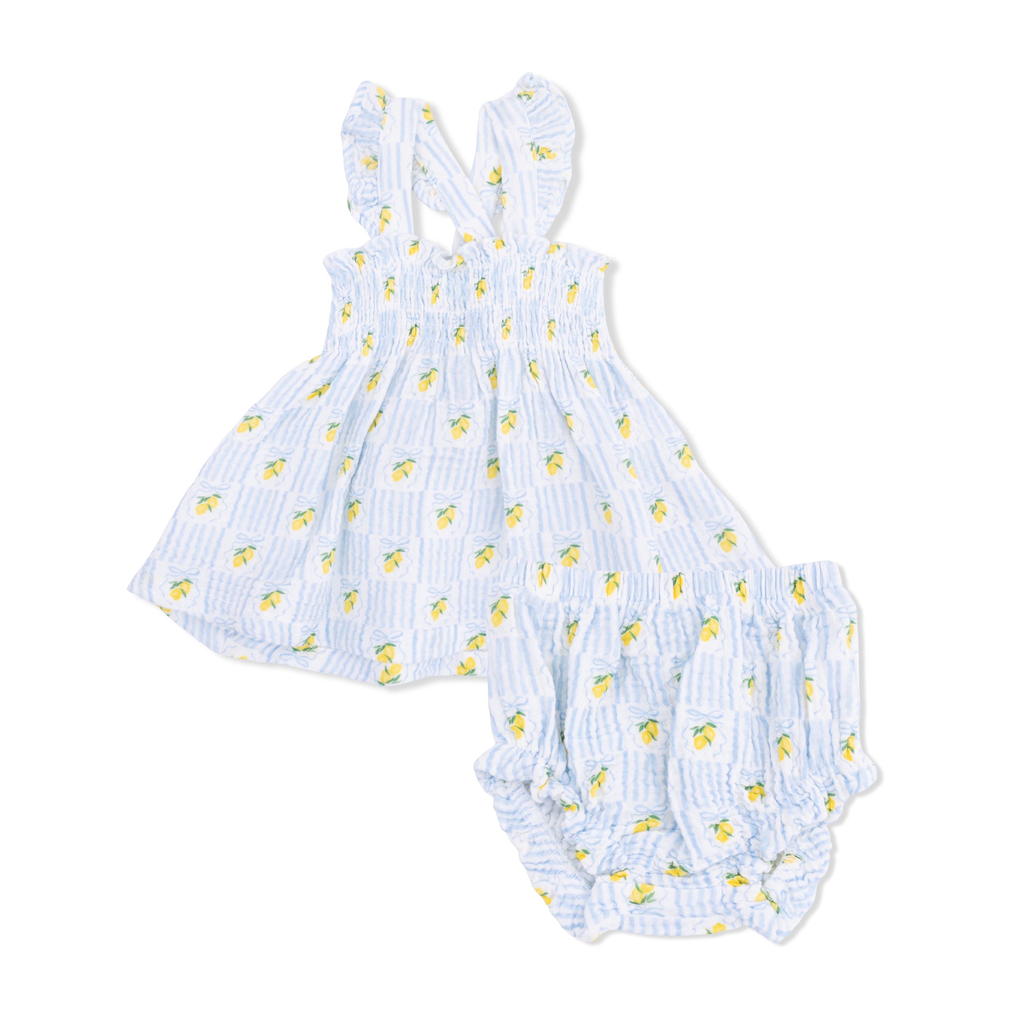 Smocked Top/Bloomers - Lovely Lemons