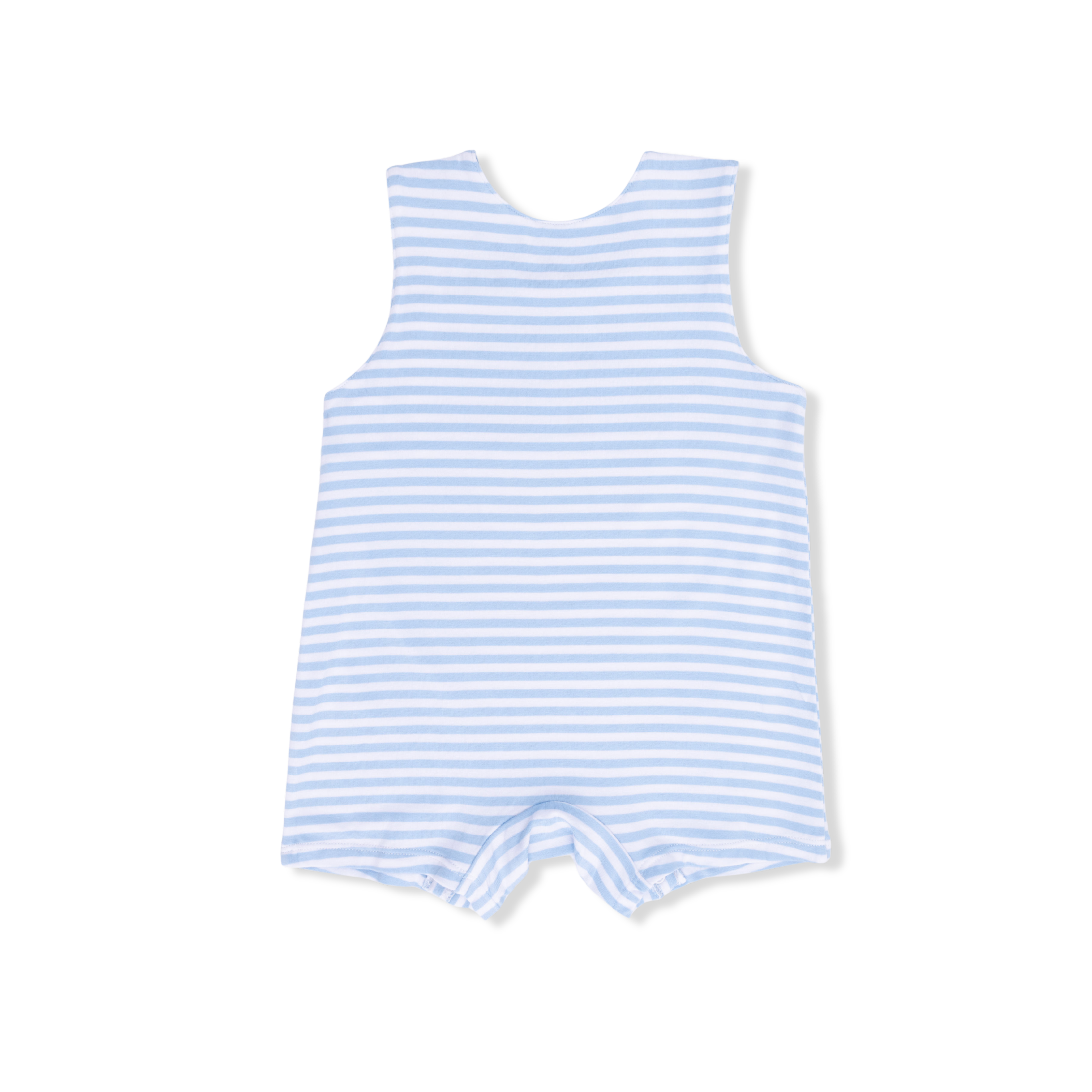 Sleeveless Jon Jon - Bubbly Sailboat Stripe