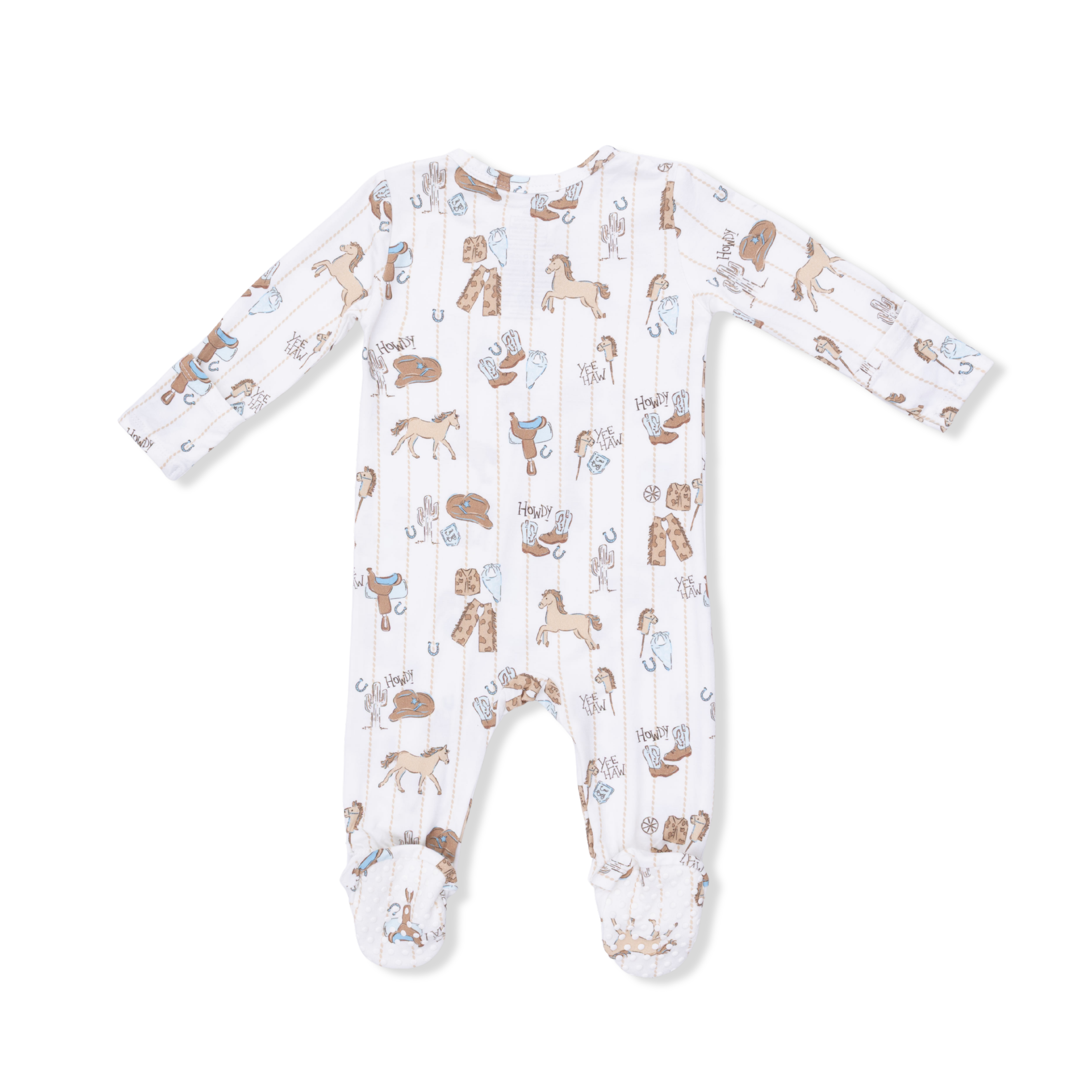 Zippered Footie - Cowboy Nursery