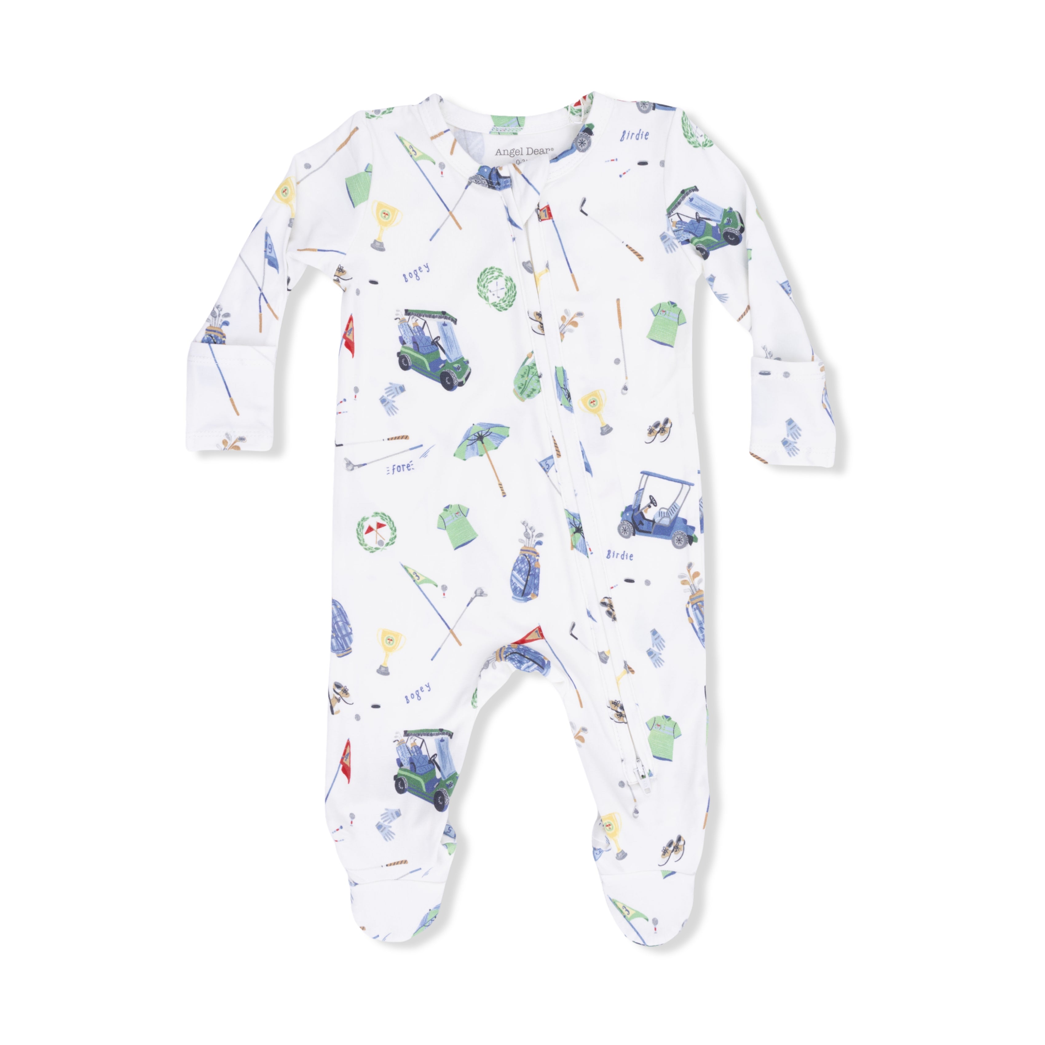 Zippered Footie - Golf Things