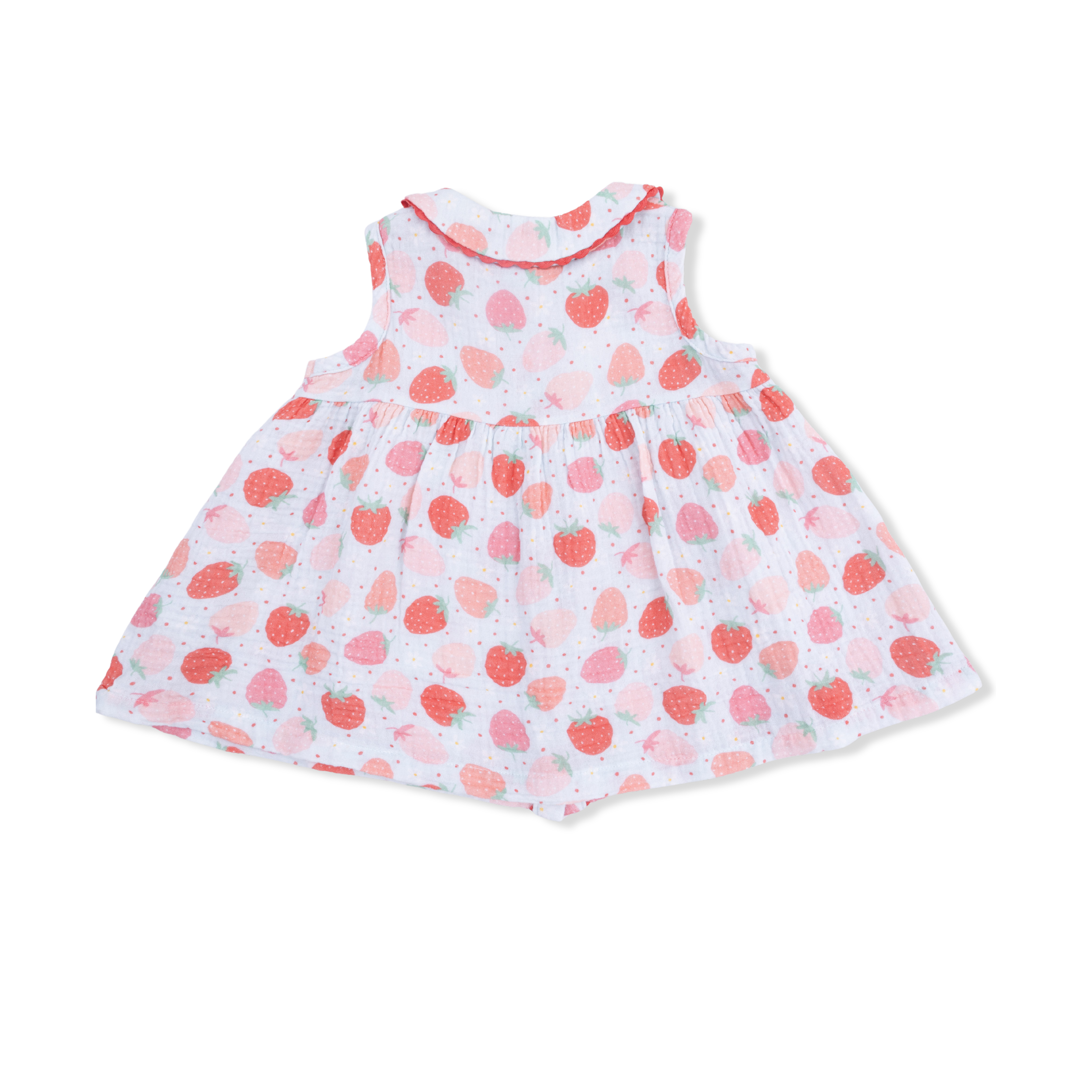 Ruffle Top/Bloomer - Strawberry Bliss