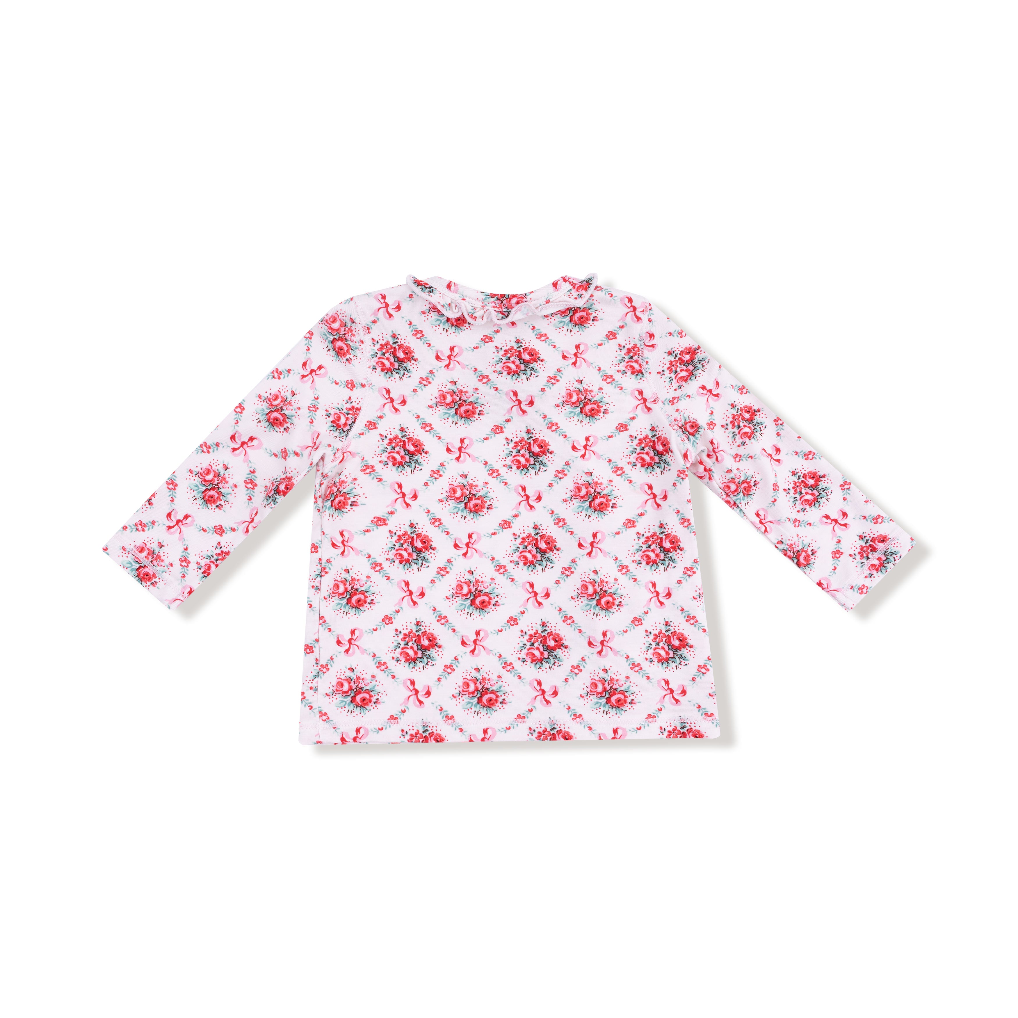 Loungewear Set - Rose Bow Lattice