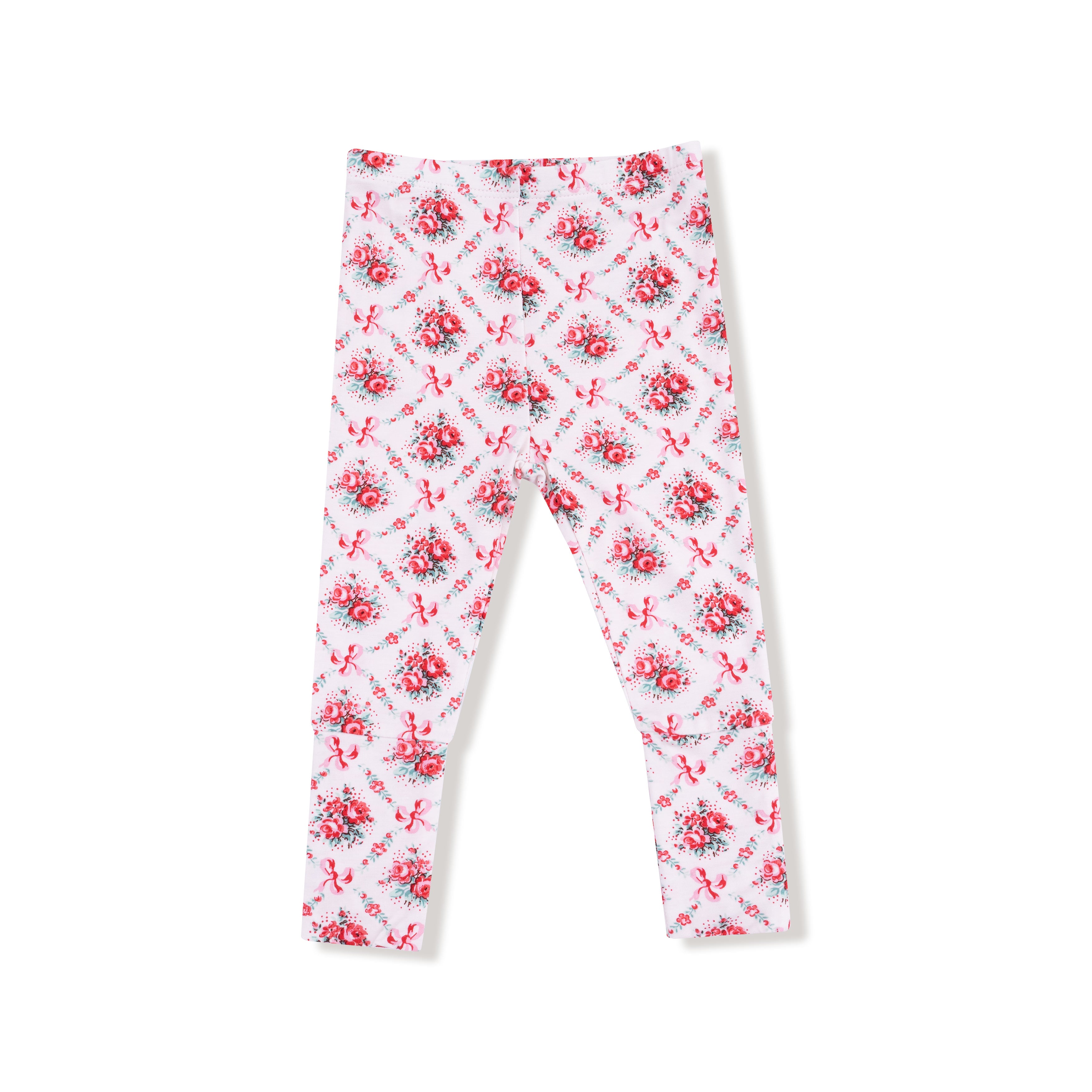 Loungewear Set - Rose Bow Lattice