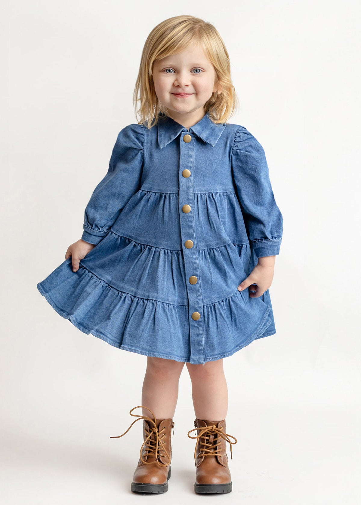 Dress - Dark Blue Denim Days