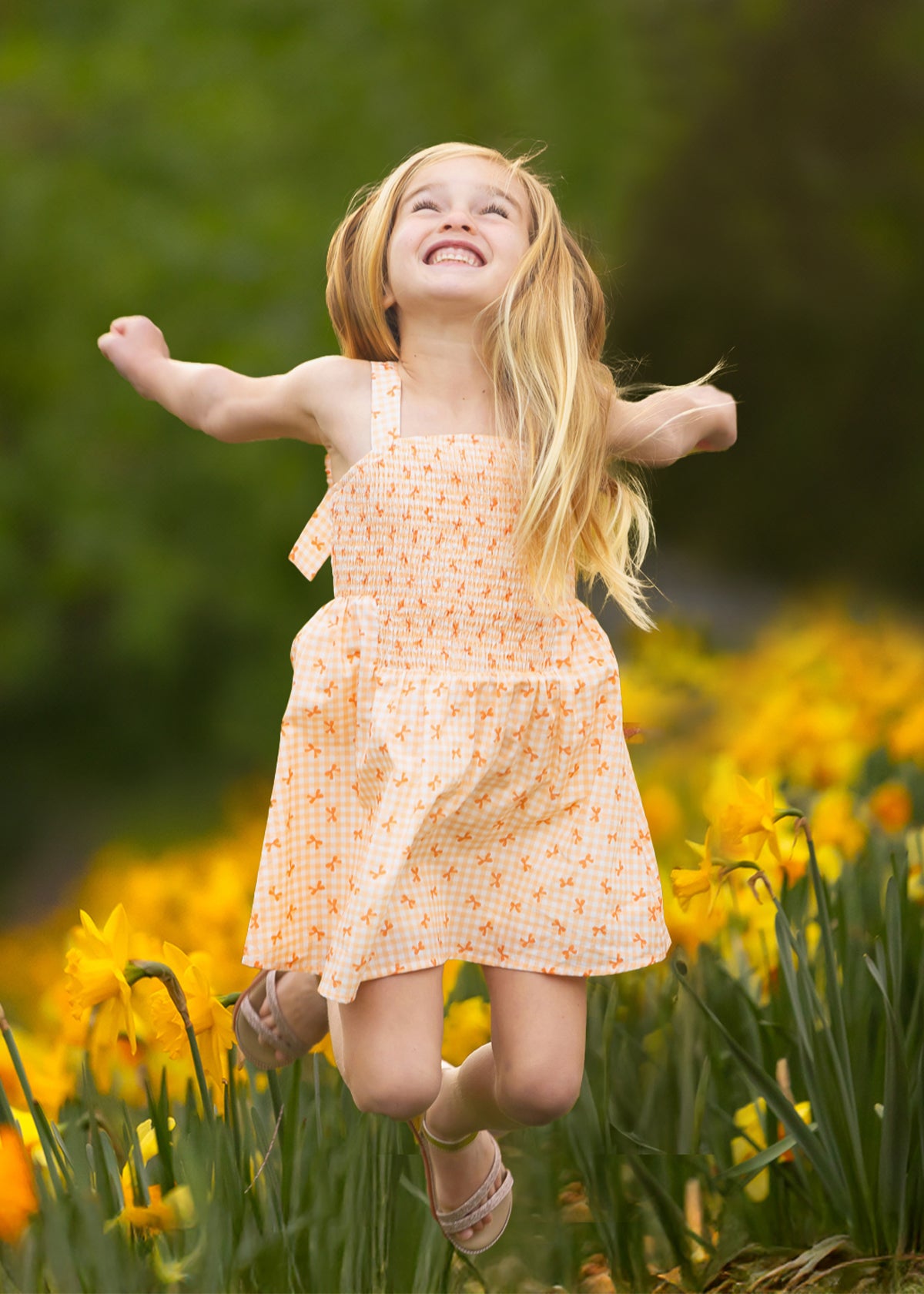 Twirl Dress - Tangerine