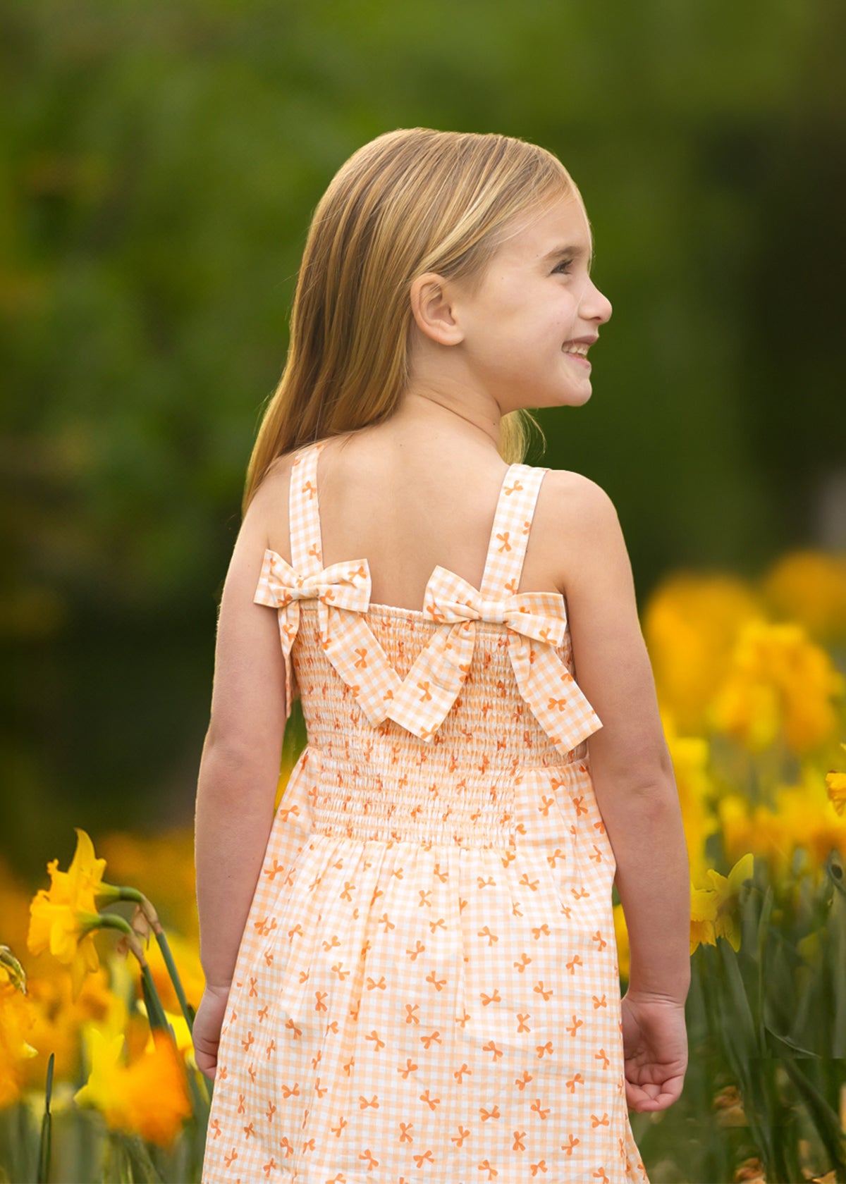 Twirl Dress - Tangerine