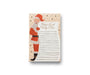 Rifle Paper Co. illustrated Santa notepad with lined pages for Christmas lists notes and reminders on warm white paper
