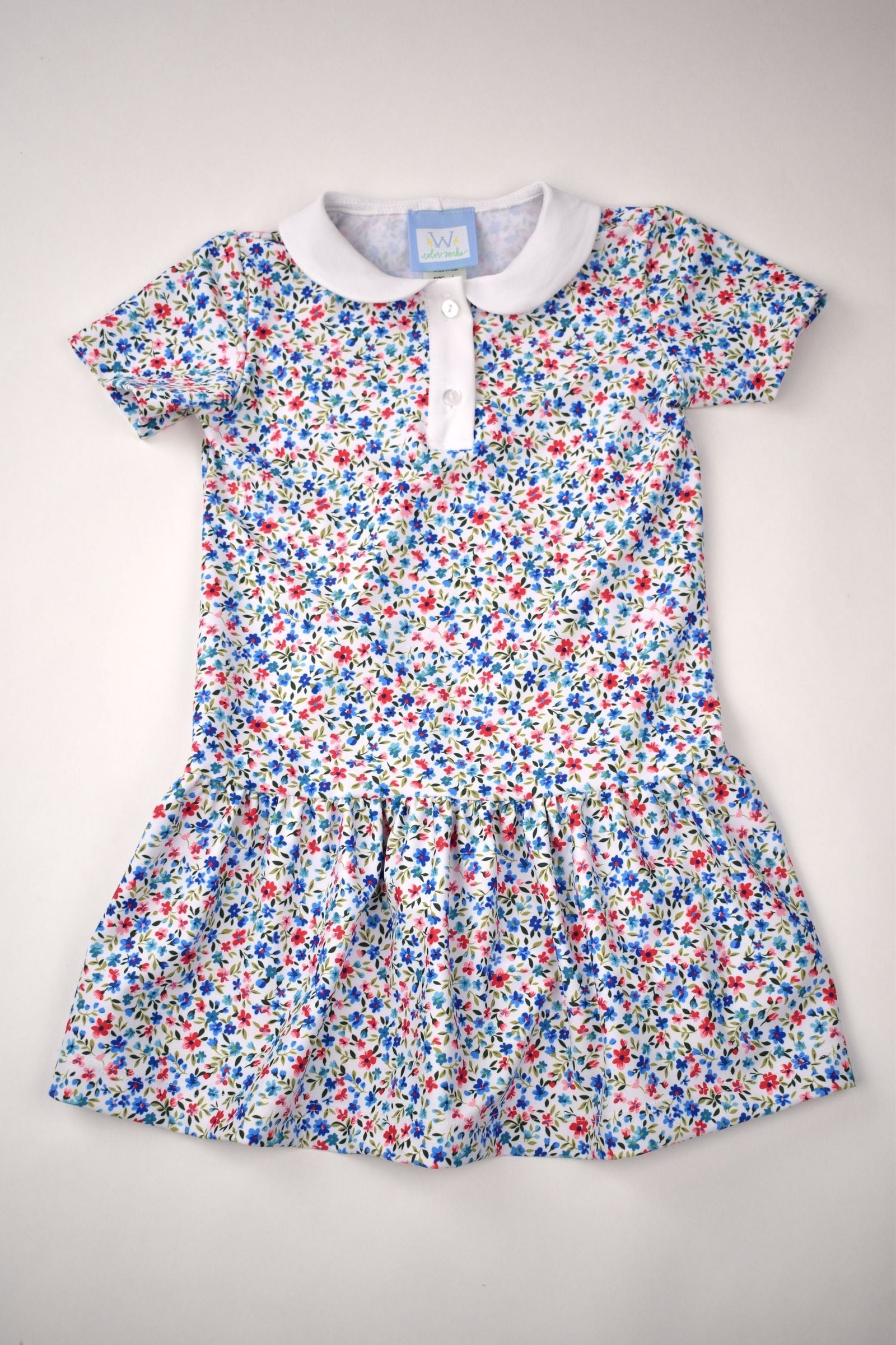 Dress - Blue Floral