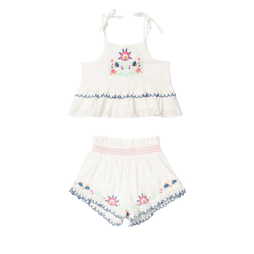 Blossom Set - Pearl Embroidery