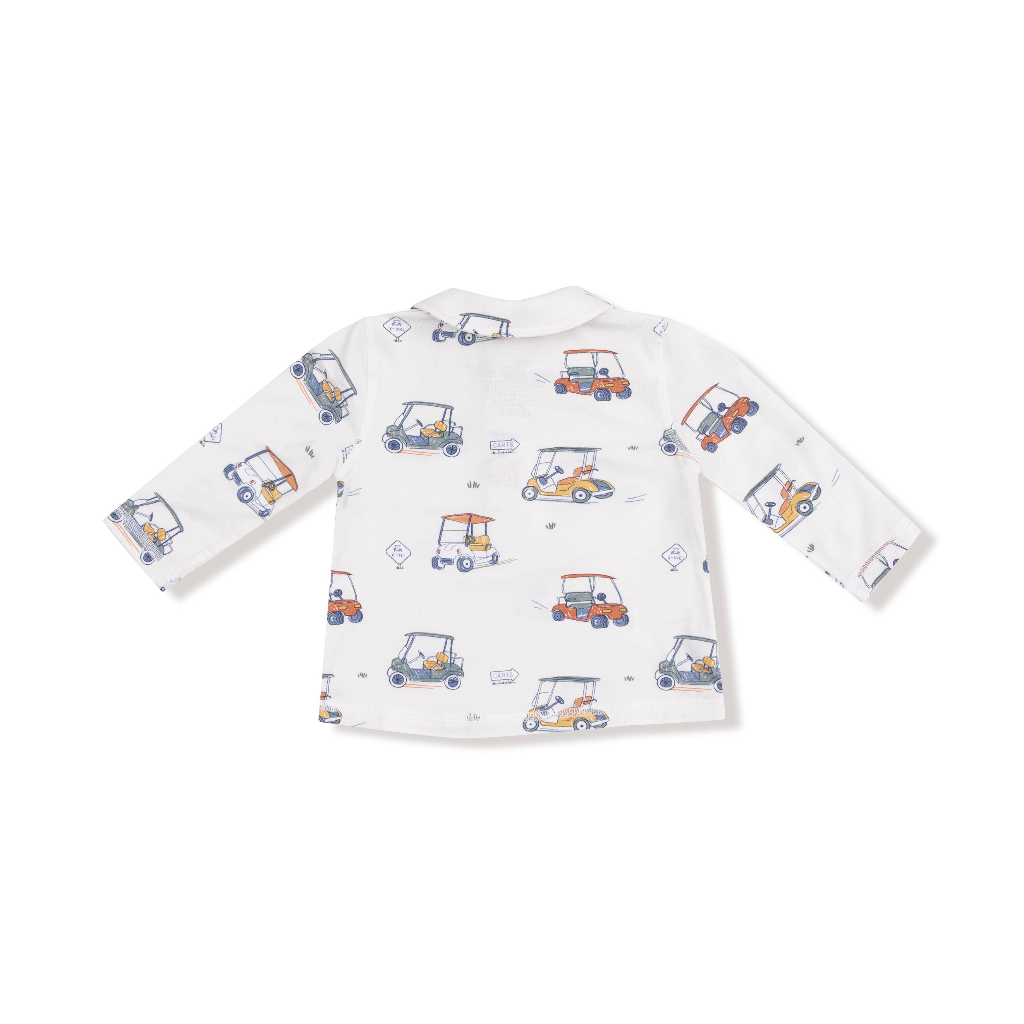 Polo/Cargo Pant - Zooming Golf Carts