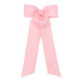 Grosgrain bowtie with matching moonstitch