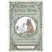 Book cover of 'A Kiss for Little Bear' with a bear and chicken illustration.