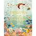 Book cover of 'A Turtle's View of the Ocean Blue' with underwater scene and turtle illustration.