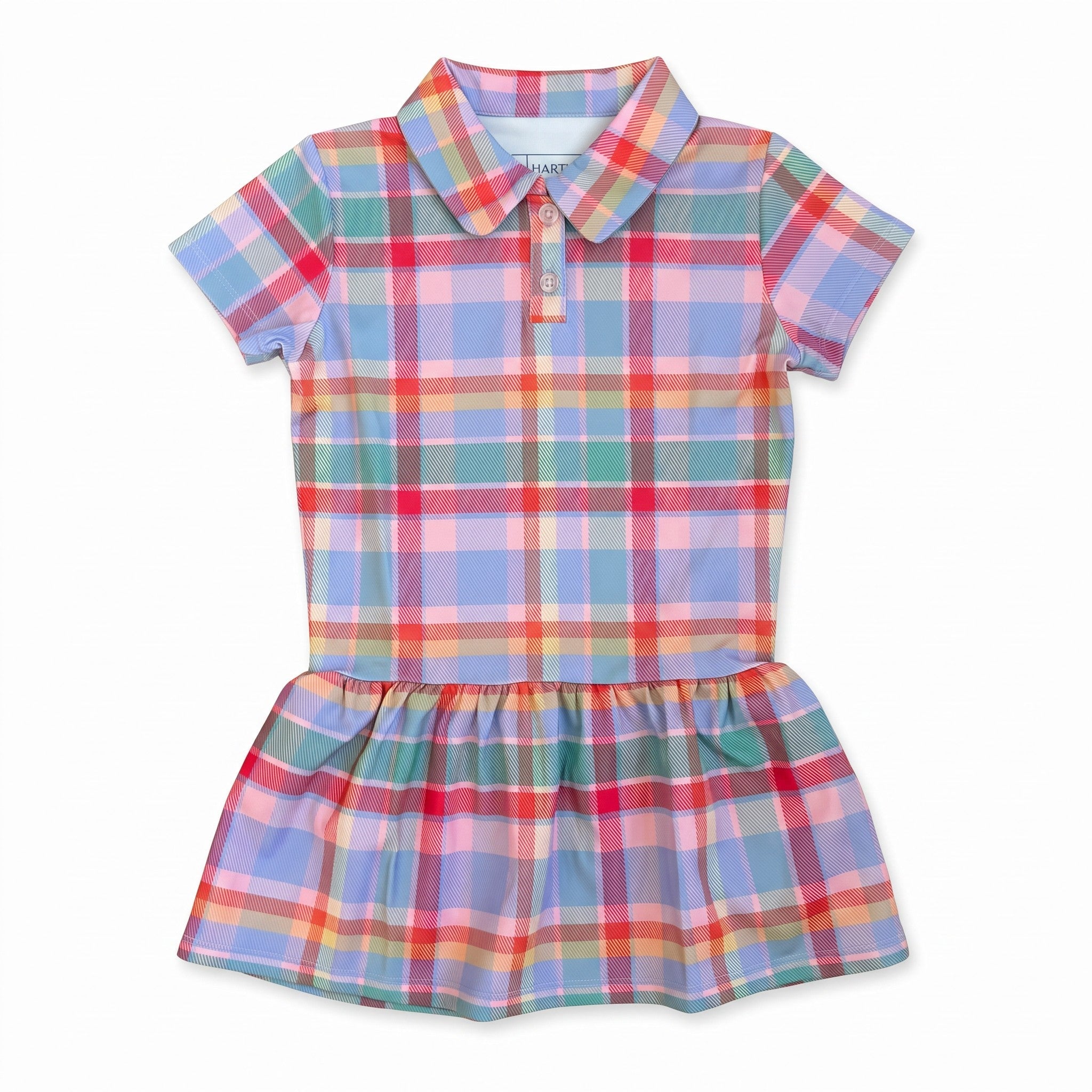 Ali Dress - Rosette Plaid