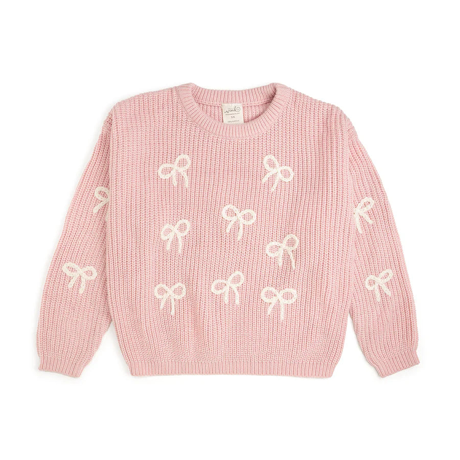 Sweater - All Over Bows