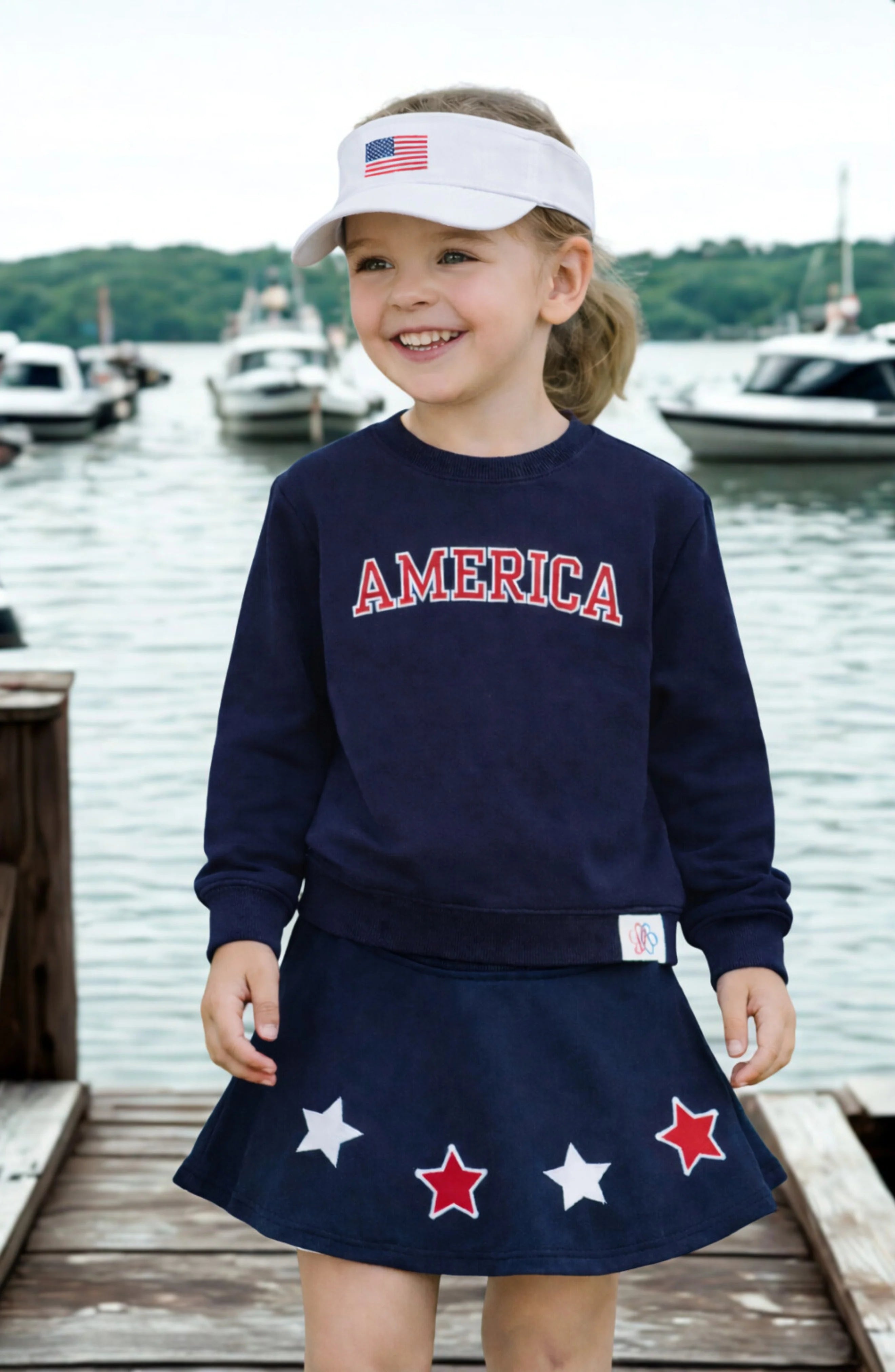 Bow Visor - American Flag