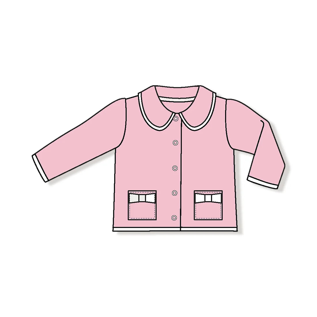 Tweed Jacket - Pink Varsity