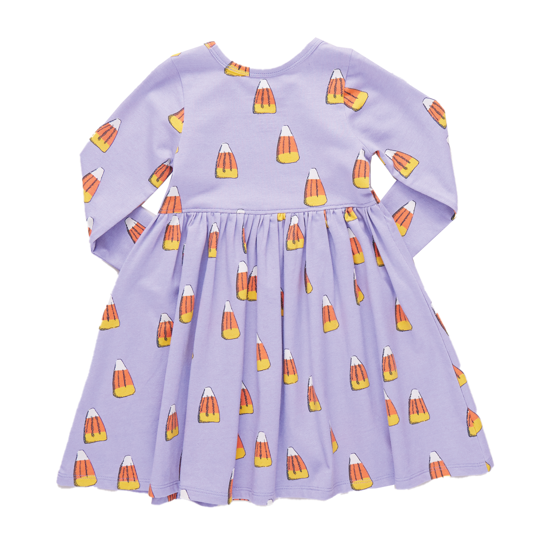 Steph Dress - Lavender Candy Corn