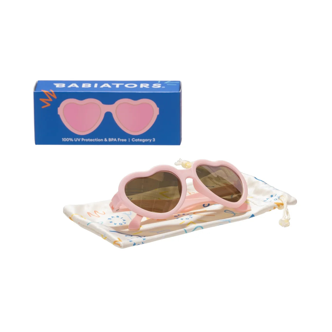 Sunglasses - Ballerina Pink Mirrored Lenses