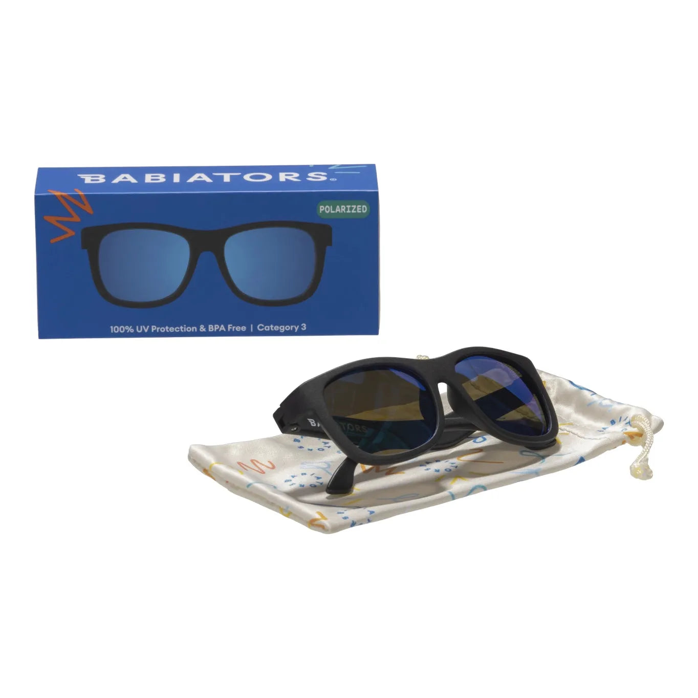 Sunglasses - Jet Black Navigator