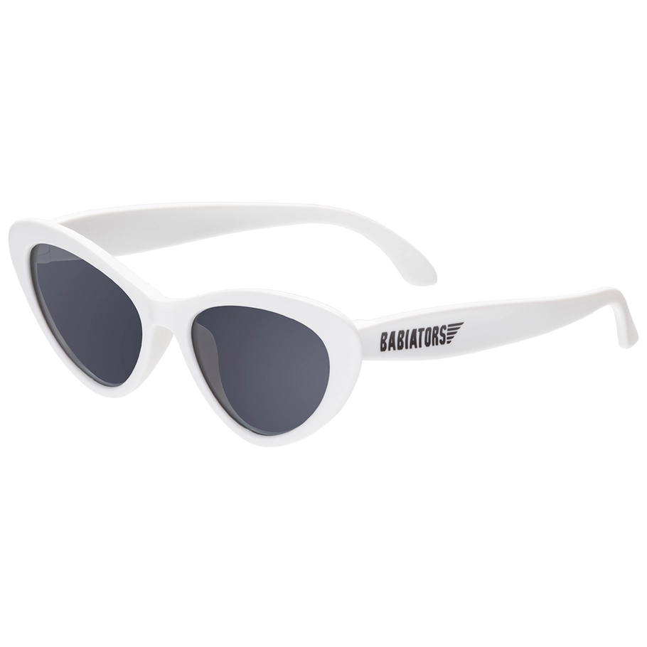 Sunglasses - White Cat-Eye
