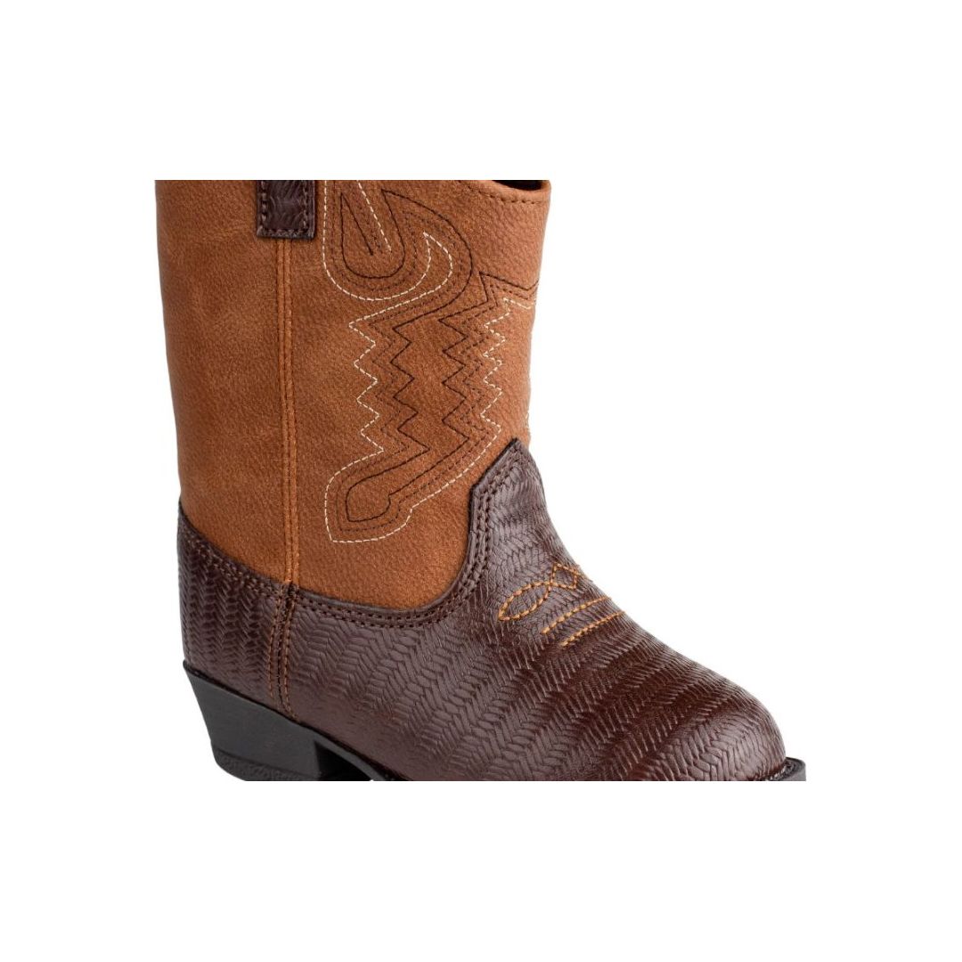 Boots - Waylon Toddler Brown Rounded Toe