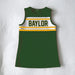Green sleeveless top with 'Baylor' text on a white background