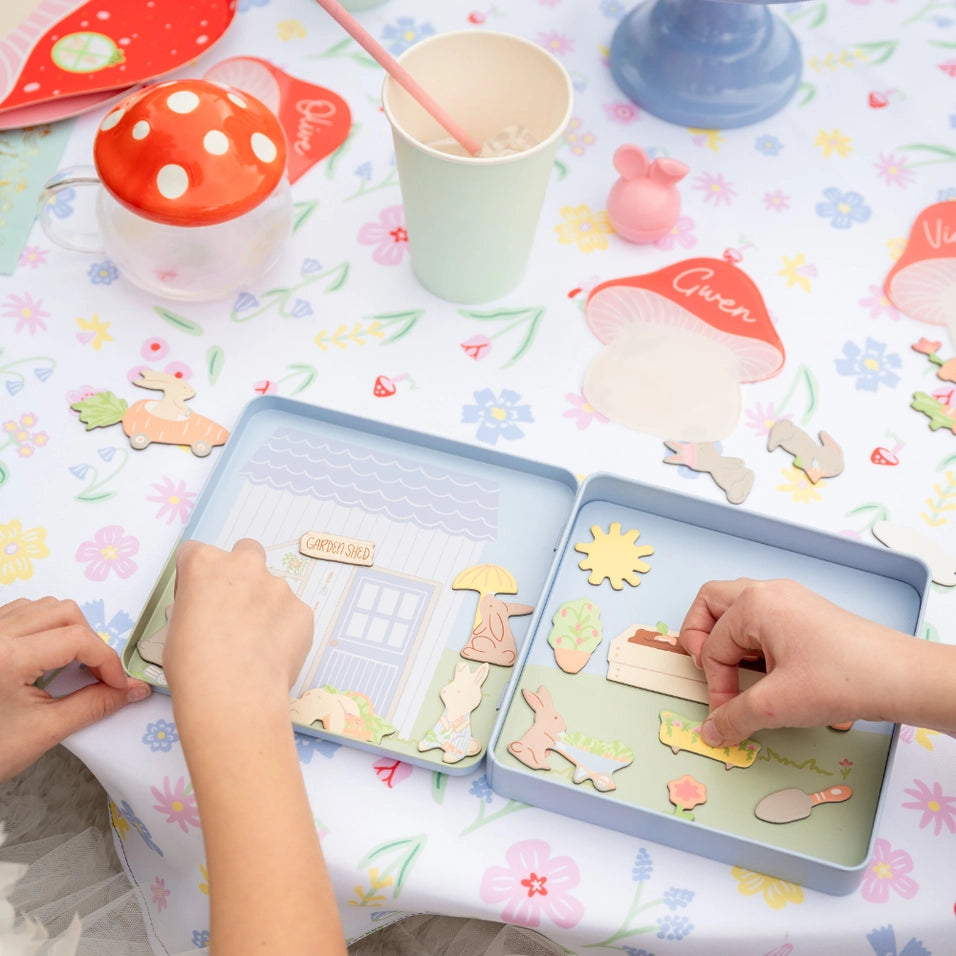 Bunnies In the Garden Dress Up Game